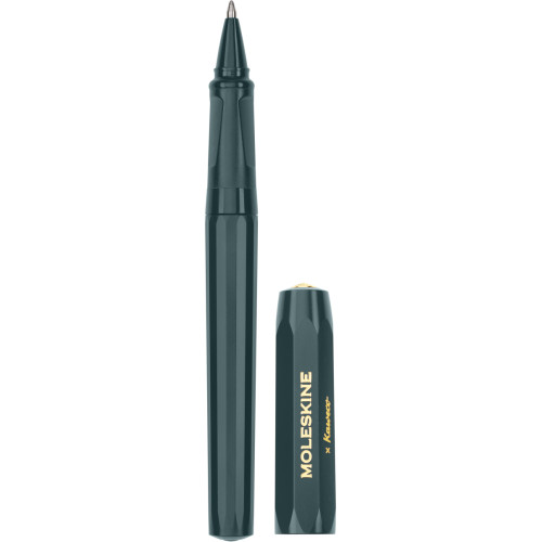 Шариковая ручка Moleskine x Kaweco Зеленая / Стержень 1 мм Синий (8056598854862)