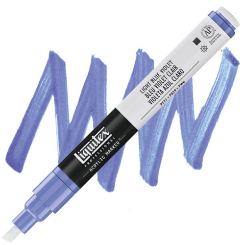 Маркер акриловый Liquitex, 2 мм, №680 Light Blue Violet арт 4620680