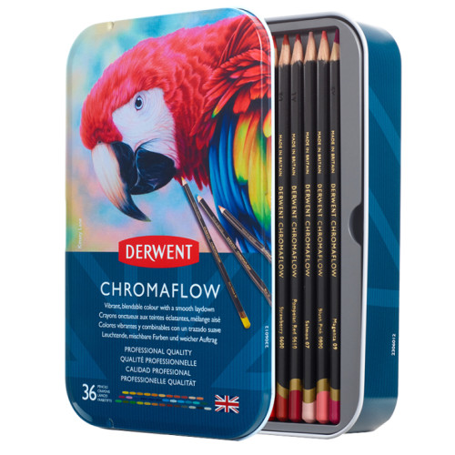 Набір кольорових олівців 36 шт Chromaflow Derwent 2306012