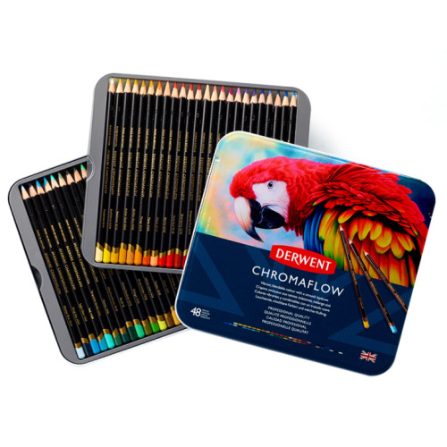 Набір кольорових олівців 48 шт Chromaflow Derwent 2306013