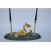 Настольный набор для руководителя Penstand, мраморный (Золотой китайский дракон и 2 ручки) 8185