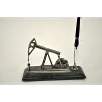 Настільний набір для керівника Penstand, мармуровий (Нафтова платформа) 7138