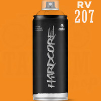 Аэрозольная краска глянцевая MONTANA HC2 RV-207 400 мл Mango, EX014H0207