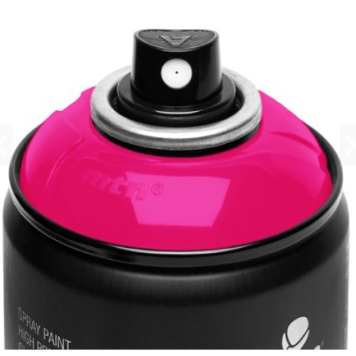 Аэрозольная глянцевая краска MONTANA HC2 RV-244 400 мл Miami Pink, EX014H0244