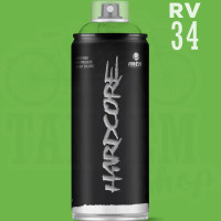 Аэрозольная глянцевая краска MONTANA HC2 RV-34 400 мл Guacamole Green, EX014H0034