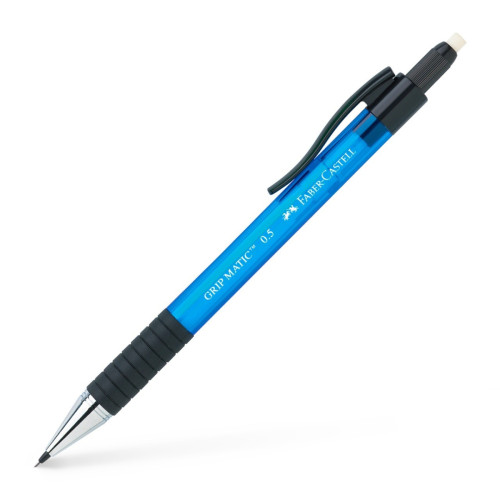 Олівець механічний 0,5 мм 137551 Faber-Castell Grip Matic синій корпус