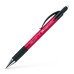 Олівець механічний 0,7мм 137721 Faber-Castell Grip Matic червоний корпус