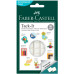 Клейка маса Faber-Castell TACK-IT 50г у формі квадратів для багаторазового використання, 589150
