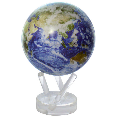 Гіро-глобус Solar Globe Mova Земля у хмарах 11,4 см (MG-45-STE-C)