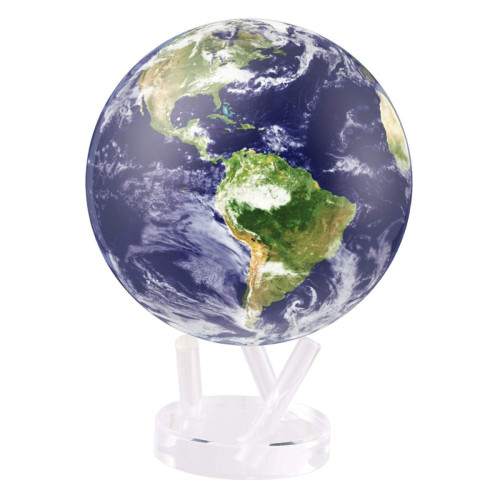 Гиро-глобус Solar Globe Mova Земля в облаках 15,3 см (MG-6-STE-C)