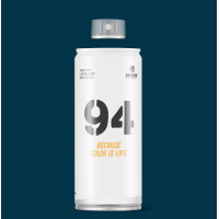 Аэрозольная краска MONTANA 94 RV-162 400 мл Глубокий синий (Deep Blue), EX0140162M