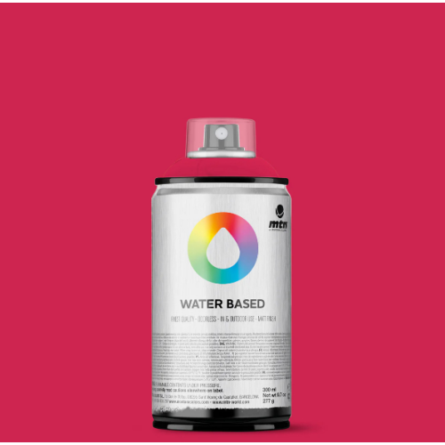 Аэрозольная краска MONTANA WB-4010 300 мл Квинакридоновый маджента (Quinacridone Magenta), EX019W4010M