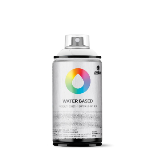 Аэрозольная краска MONTANA WB-9010 300 мл Титановый белый (Titanium White), EX019W9010M
