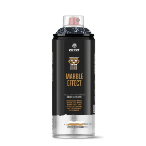 Аерозольна фарба MONTANA PRO Marble Effect Silver 400 мл, EX014PM0101