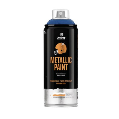 Аэрозольная краска MONTANA PRO Metallic Paint R-5026 400 мл Темно-синий EX014PR5026