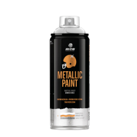 Аэрозольная краска MONTANA PRO Metallic Paint R-9006 400 мл Серебряный, EX014PR9006