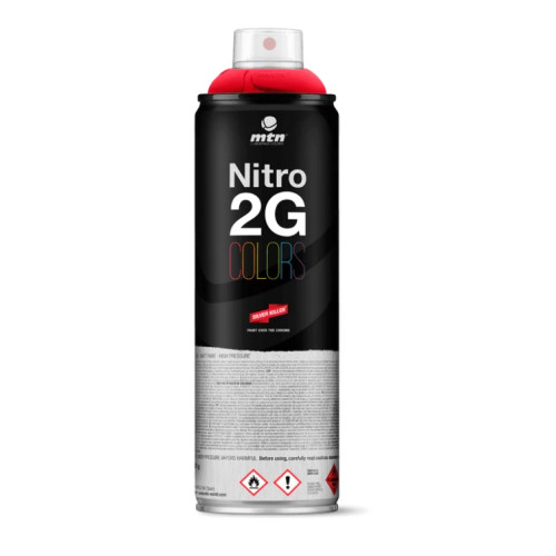 Аэрозольная матовая краска MONTANA 2G Colors R-3001 500 мл Vivid Red, EX015A3001M