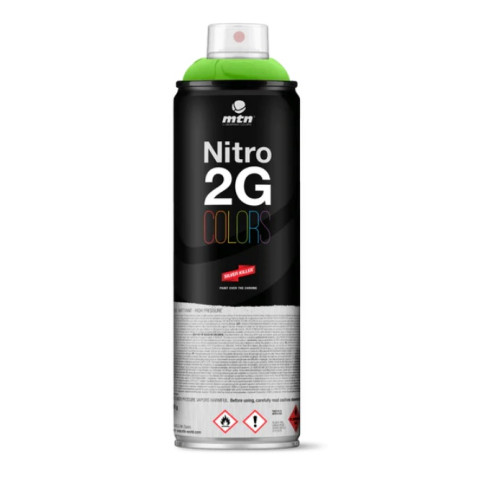 Аэрозольная матовая краска MONTANA 2G Colors RV-34 500 мл Guacamole, EX015A0034M