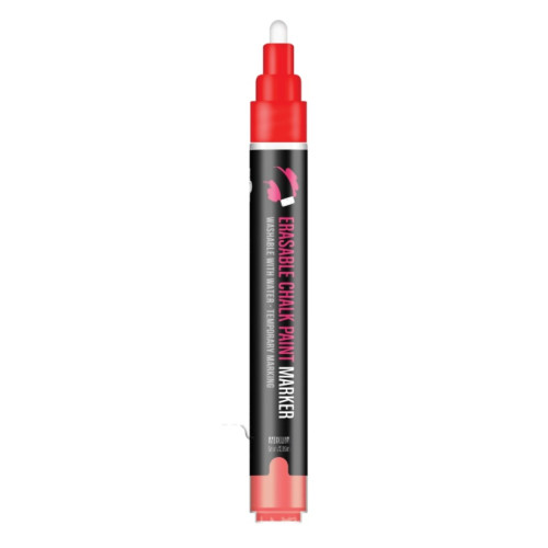 Маркер меловый 5 мм MONTANA PRO Chalk Erasable красный, SPRO0126002