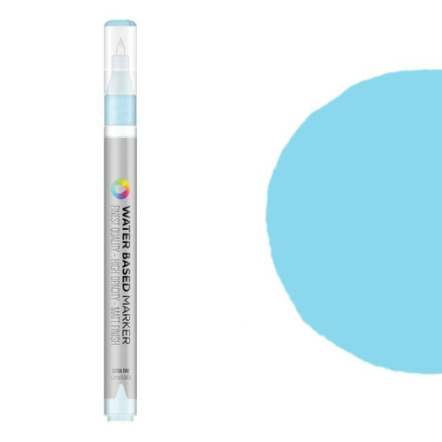 Маркер на водной основе 1,2 мм MONTANA WB-005 Phthalo Blue Light, SPRO0125005