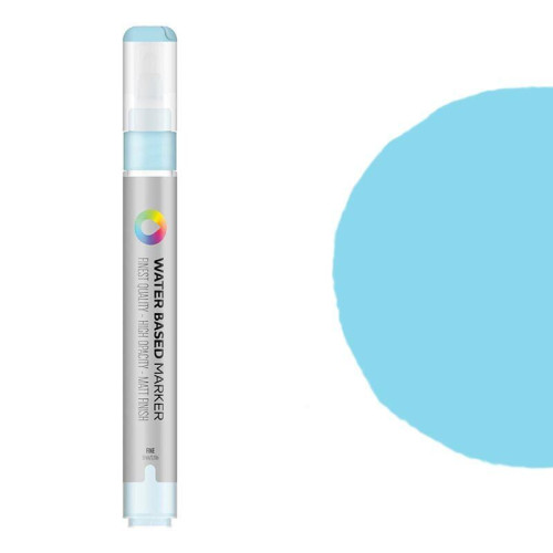 Маркер на водной основе 3 мм MONTANA WB-0005 Phthalo Blue Light, SPRO0120005