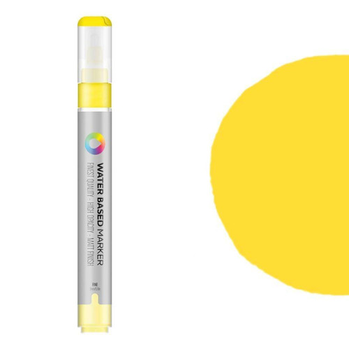 Маркер на водной основе 3 мм MONTANA WB-0010 Cadmium Yellow Medium, SPRO0120010