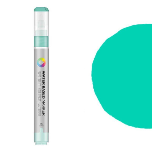 Маркер на водяній основі 3 мм MONTANA WB-0057 Turquoise Green, SPRO0120057