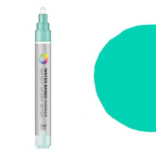 Маркер на водной основе 5 мм MONTANA WB-057 Turquoise Green, SPRO0119057