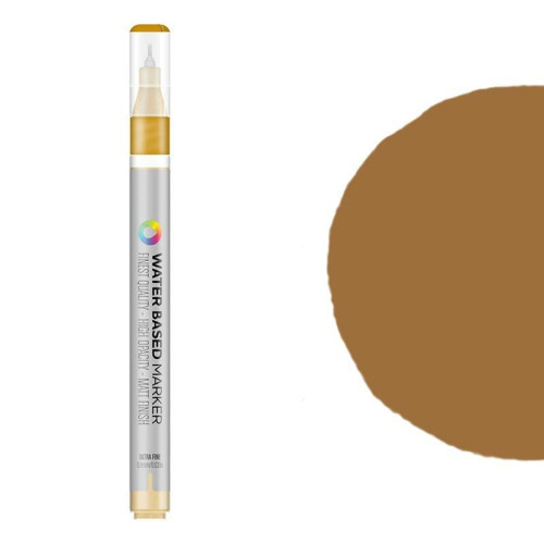 Маркер на водной основе с метал. наконечником 0,8 мм MONTANA WB-512 Raw Sienna, SPRO0125512