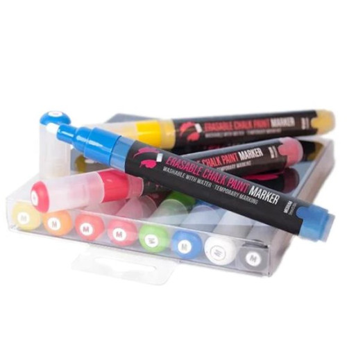 Набор меловых маркеров 5 мм MONTANA Pro Chalk 8 шт., базовые цвета, SPRO0126000