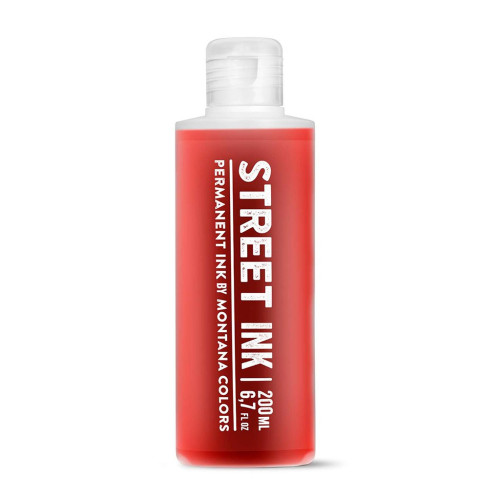 Чернила для маркеров MONTANA Street Ink 200 мл Red, SPTI011302