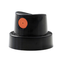 Ковпачок 6 см-2,4 см Hardcore Medium для аерозольної фарби MONTANA, чорний, MD1000234C