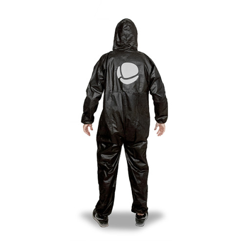 Комбинезон-защитник для работы с краской MONTANA PRO Ninja черный, размер М, SPPR3502301