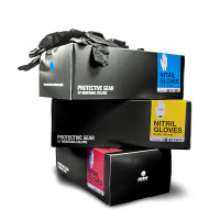 Перчатки защитные нетриловые для работ с краской MONTANA черные, размер L, SPPR3502102 (пара)