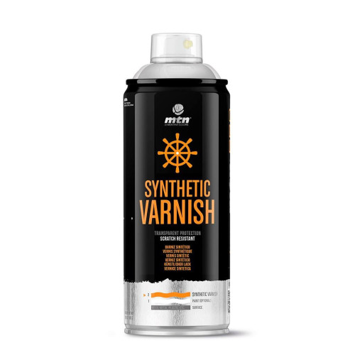 Аерозольний лак MONTANA PRO Varnish Sintetico Brillante R-900 400 мл, EX014PR0900