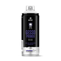 Аерозольний праймер універсальний MONTANA PRO Gesso для обробки різних поверхонь 400 мл, EX014PR0500