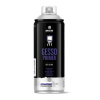 Аерозольний праймер універсальний MONTANA PRO Gesso для обробки різних поверхонь 400 мл, EX014PR0500