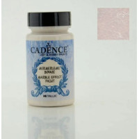 Акрилова фарба з ефектом мармуру металік Cadence Marble Effect Paint Metallic, 90 мл №120 Кремова Cadence