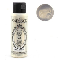 Акриловая краска с эффектом металлик Metallic Paint Cadence, 120 мл, Перламутровый