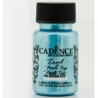 Акриловая краска Cadence Dora Metallic Paint, 50 мл, Эгейский голубой