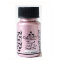 Акриловая краска Cadence Dora Metallic Paint, 50 мл, Сушеная роза