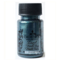 Акриловая краска Cadence Dora Metallic Paint, 50 мл, Турецкий синий