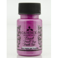 Акриловая краска Cadence Dora Metallic Paint, 50 мл, Фуксия