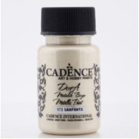 Акриловая краска Cadence Dora Metallic Paint, 50 мл, Шампань