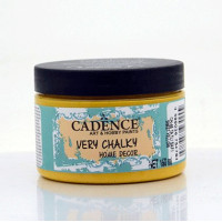 Акрилова фарба крейда Very Chalky Home Decor Cadence, 150 мл, Жовтий