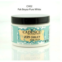 Акрилова фарба крейда Very Chalky Home Decor Cadence, 150 мл, Натуральний білий