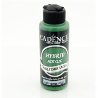 Акрилова фарба для всіх поверхонь Hybrid Acrylic Cadence № 51, 120 мл, Leaf Green Зелений лис