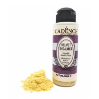 Пудра оксамитова перламутрова флок Velvet Powder Shimmer Cadence, 120 мл, Золотий