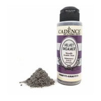 Пудра бархатная перламутровая флок Velvet Powder Shimmer Cadence, 120 мл, Graphite Графит