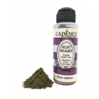 Пудра бархатная перламутровая флок Velvet Powder Shimmer Cadence, 120 мл, Green Зеленый